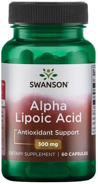 Swanson Alpha Lipoic Acid, 300mg - 60 caps