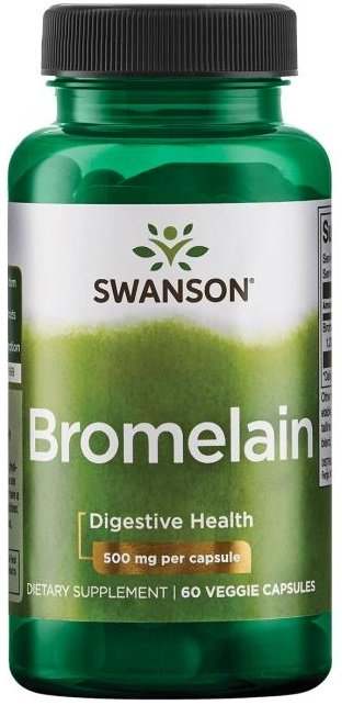 Swanson Bromelain, 500mg - 60 vcaps