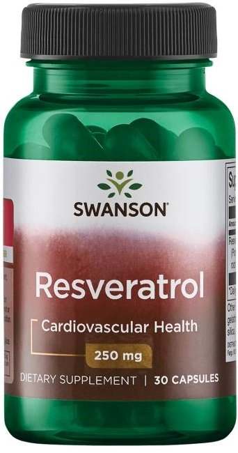 Swanson Resveratrol, 250mg - 30 caps