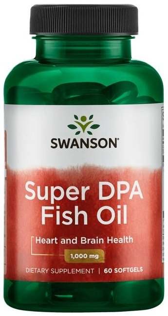 Swanson Super DPA Fish Oil - 60 softgels