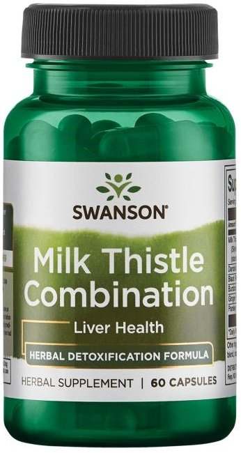 Swanson Milk Thistle Combination - 60 caps