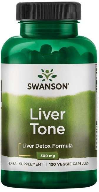 Swanson Liver Tone Liver Detox Formula, 300mg - 120 vcaps