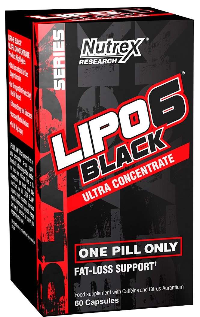 Nutrex Lipo-6 Black Ultra Concentrate - 60 caps