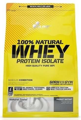 Olimp Nutrition 100% Natural Whey Protein Isolate, Natural - 600 grams