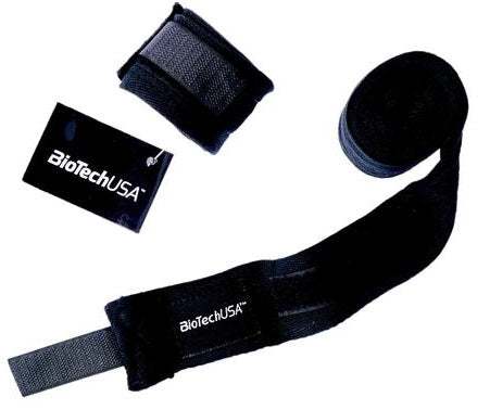 BioTechUSA Accessories Bedford 2 Wrist Wrap, Black - 3.5 meter