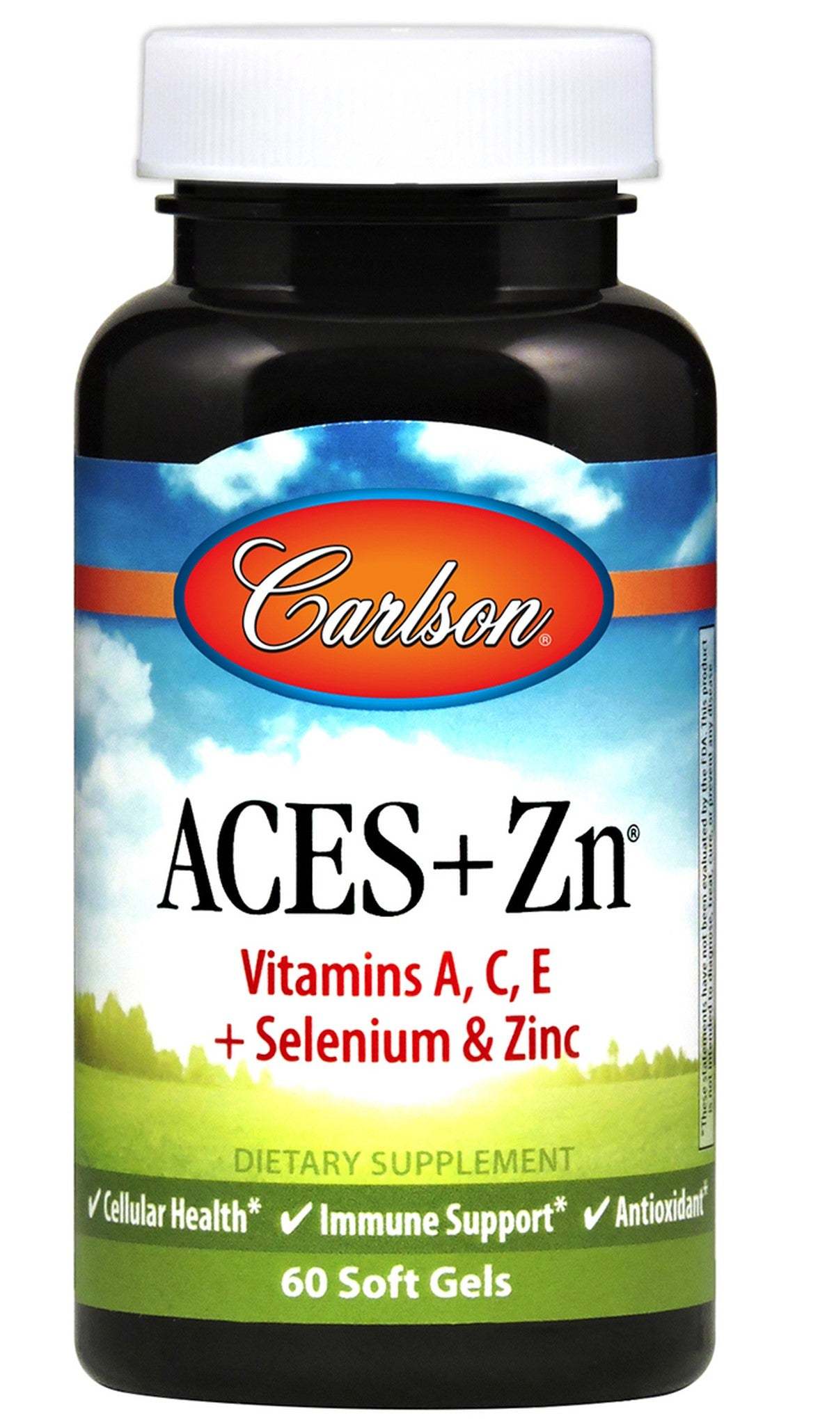 Carlson Labs ACES + Zn - 60 softgels