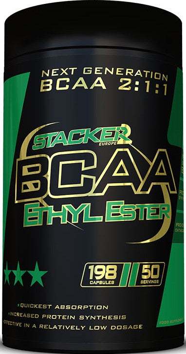 Stacker2 Europe BCAA Ethyl Ester - 198 caps