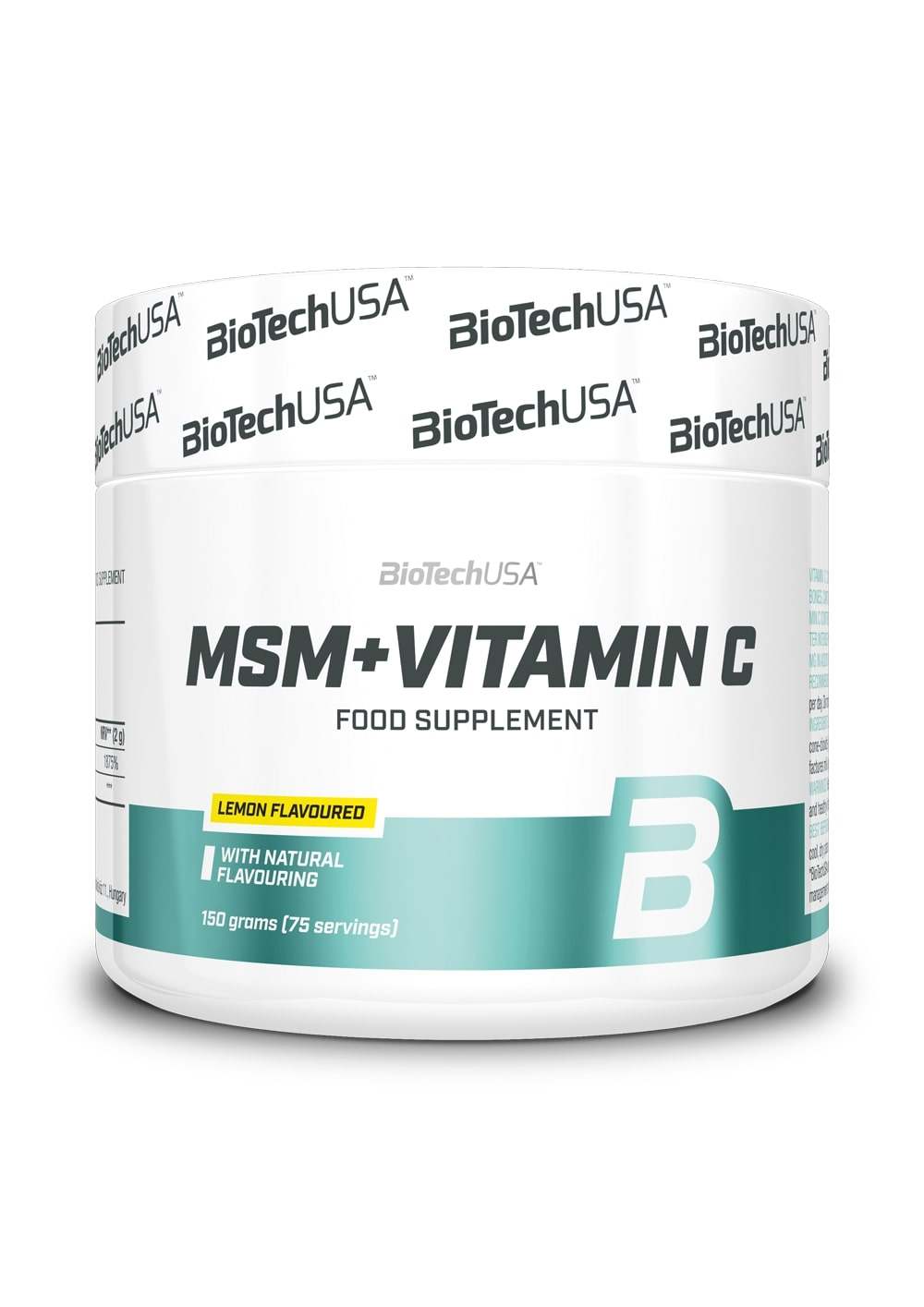 BioTechUSA MSM + Vitamin C, Lemon - 150 grams