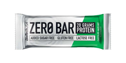 BioTechUSA Zero Bar, Chocolate-Hazelnut - 20 x 50g