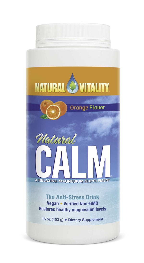 Natural Vitality Natural Calm, Orange - 453 grams