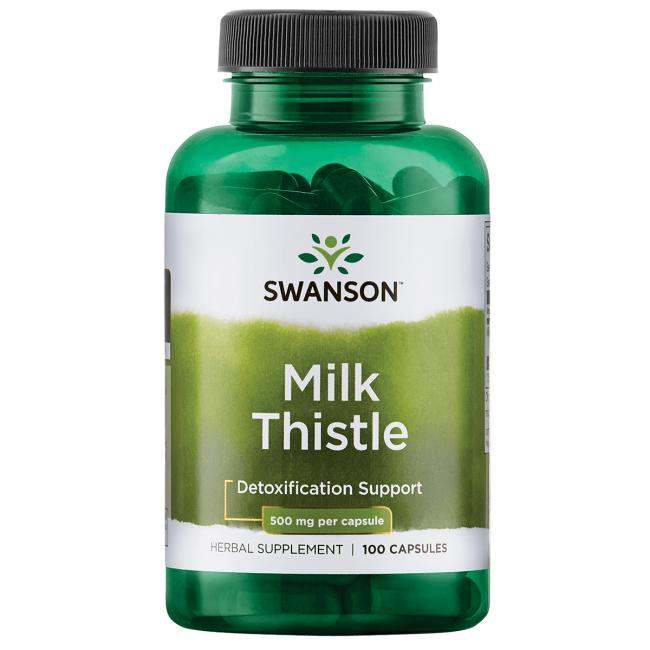 Swanson Milk Thistle, 500mg - 100 caps