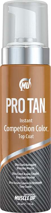 Pro Tan Instant Competition Color Top Coat, (Foam With Applicator) - 207 ml.