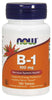 NOW Foods Vitamin B-1 Thiamine, 100mg - 100 tablets