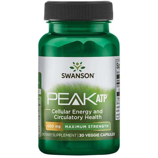 Swanson Peak ATP Maximum Strength - 30 vcaps