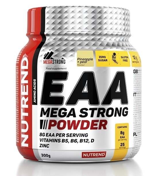 Nutrend EAA Mega Strong Powder, Pineapple + Pear - 300 grams