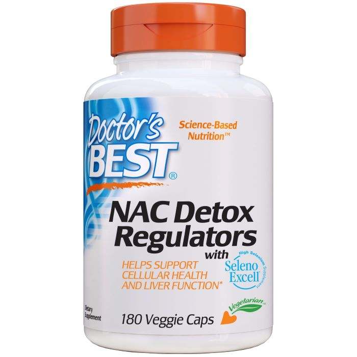 Doctor's Best NAC Detox Regulators - 180 vcaps