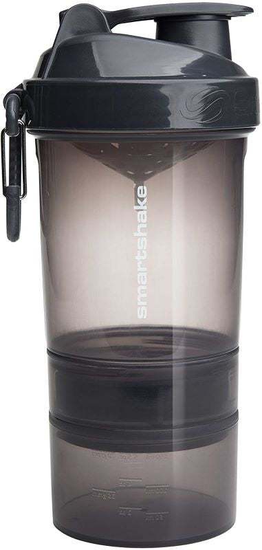 SmartShake Original2Go, Gunsmoke Black - 600 ml.