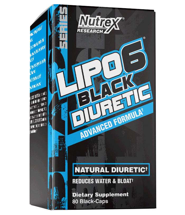 Nutrex Lipo-6 Black Diuretic - 80 caps