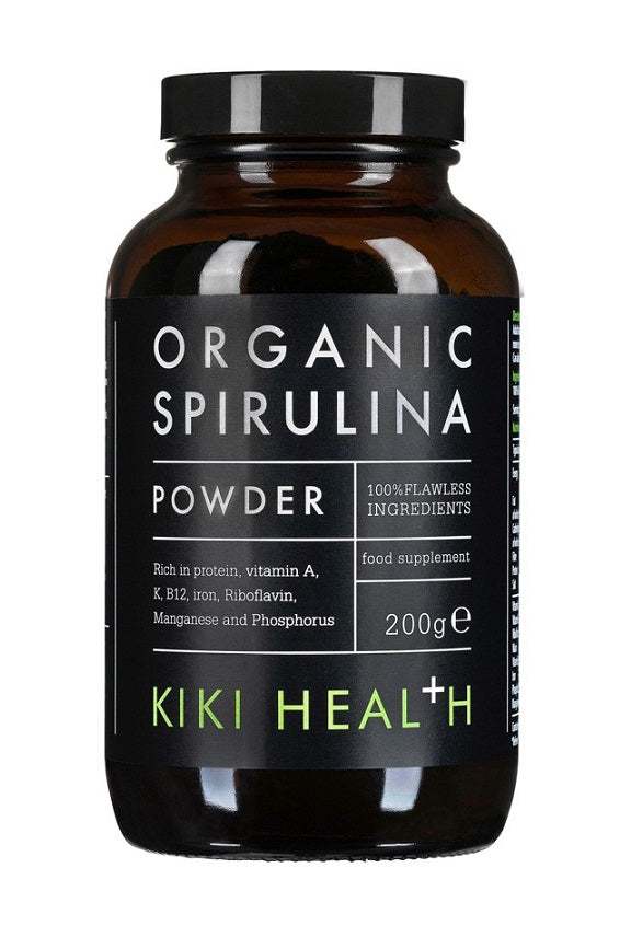 KIKI Health Spirulina Organic, Powder - 200 grams