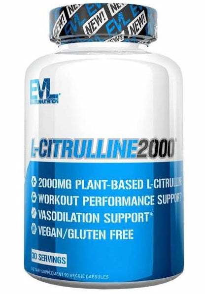 EVLution Nutrition L-Citrulline 2000, Capsules - 90 vcaps