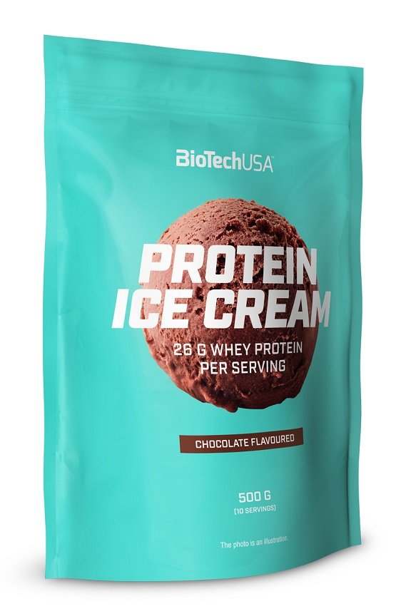 BioTechUSA Protein Ice Cream, Chocolate - 500 grams