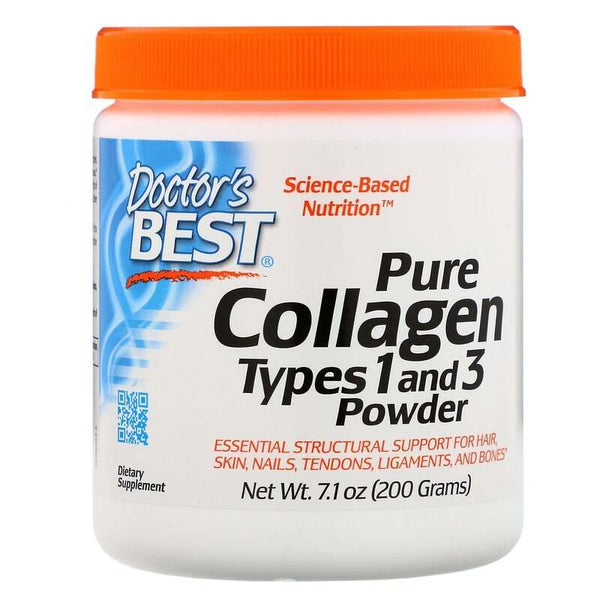 Doctor's Best Pure Collagen Types 1 and 3, Powder - 200 grams