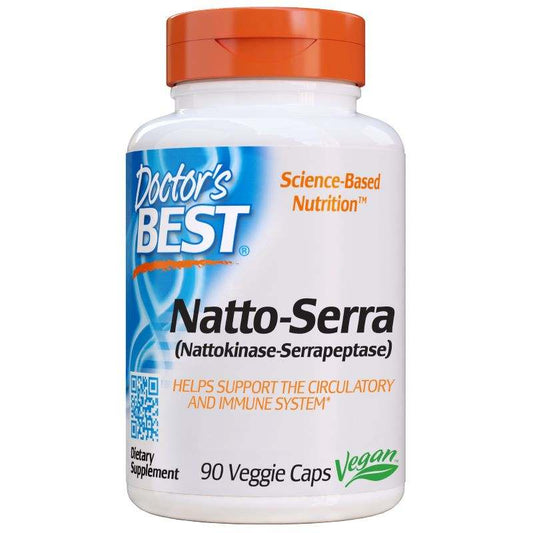 Doctor's Best Natto-Serra - 90 vcaps