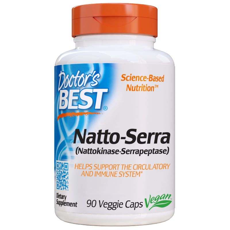 Doctor's Best Natto-Serra - 90 vcaps