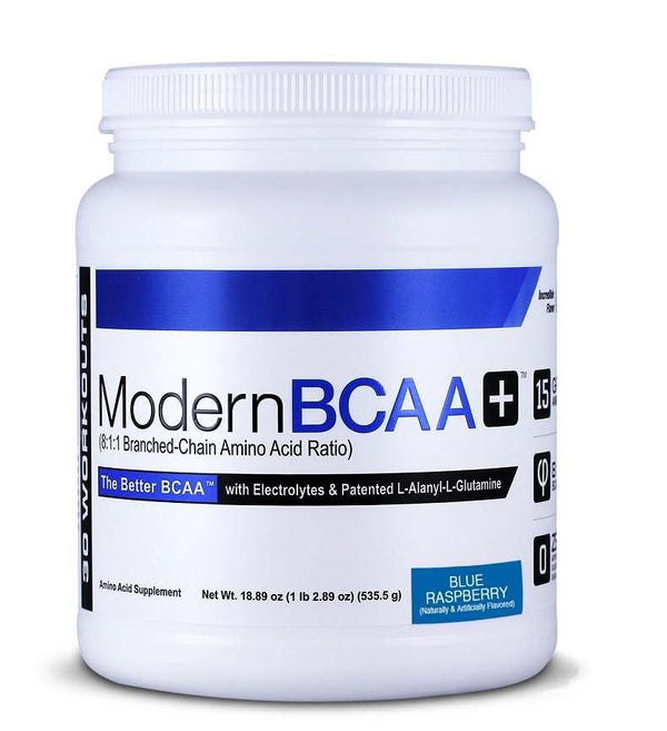 Modern Sports Nutrition Modern BCAA+, Blue Raspberry - 535 grams