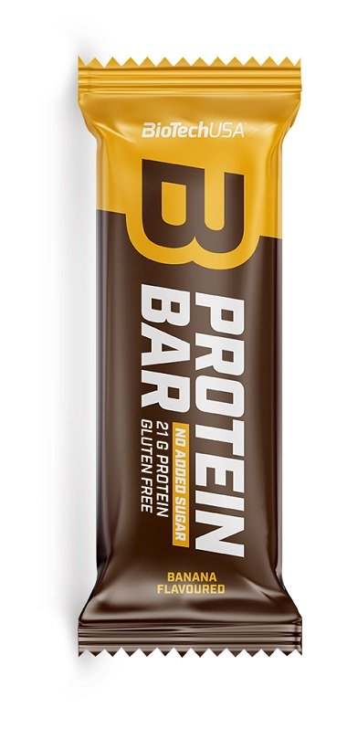 BioTechUSA Protein Bar, Banana - 16 x 70g