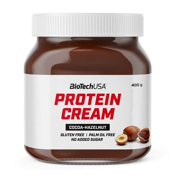 BioTechUSA Protein Cream, Cocoa-Hazelnut - 400 grams