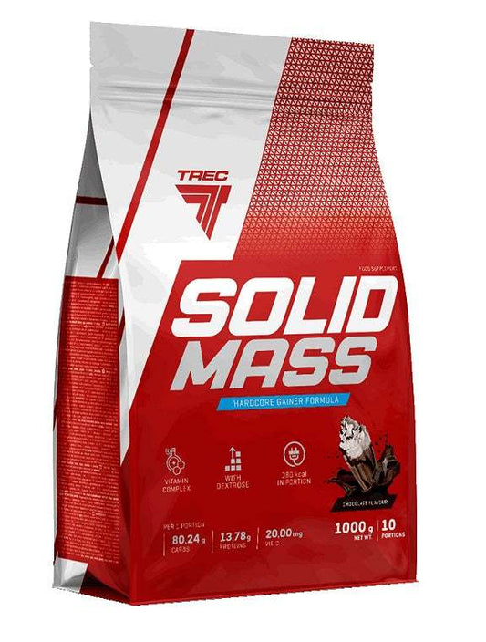 Trec Nutrition Solid Mass, Chocolate - 1000 grams