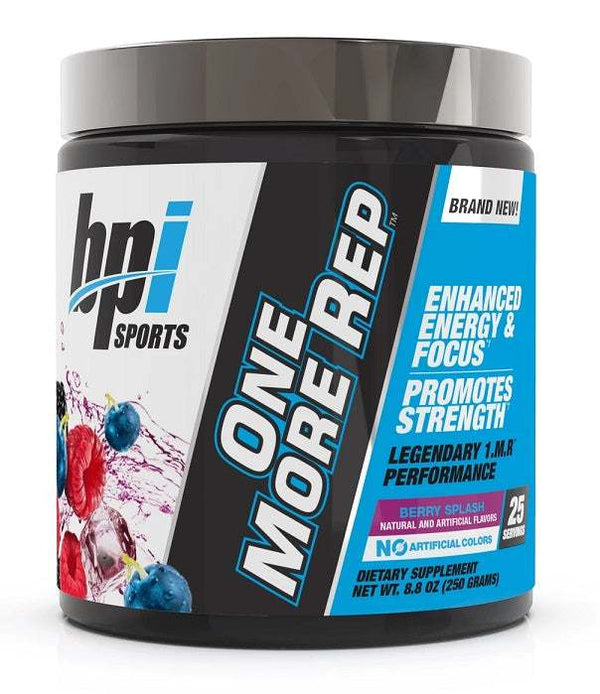 BPI Sports One More Rep, Berry Splash - 250 grams