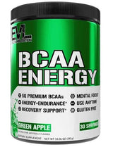 EVLution Nutrition BCAA Energy, Green Apple - 291 grams