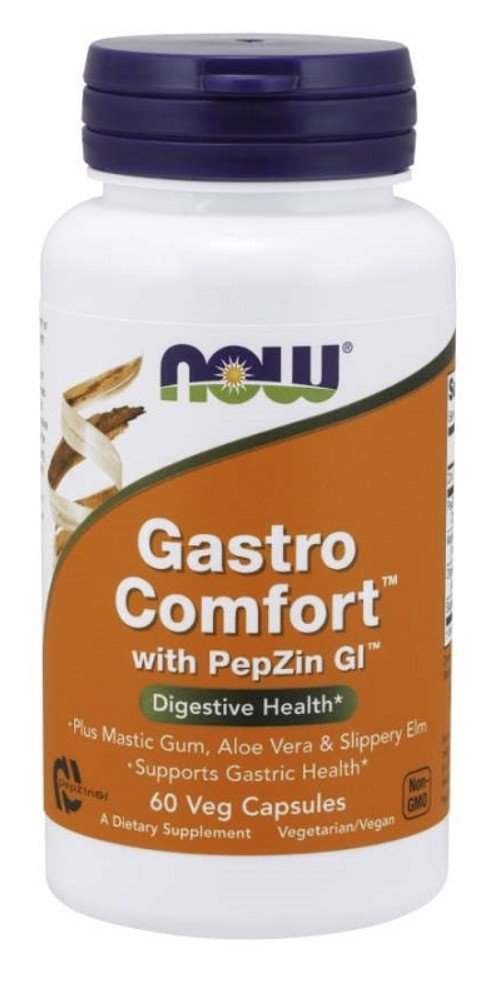 NOW Foods Gastro Comfort with PepZin GI - 60 vcaps