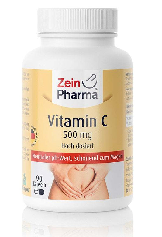 Zein Pharma Vitamin C Buffered, 500mg - 90 caps