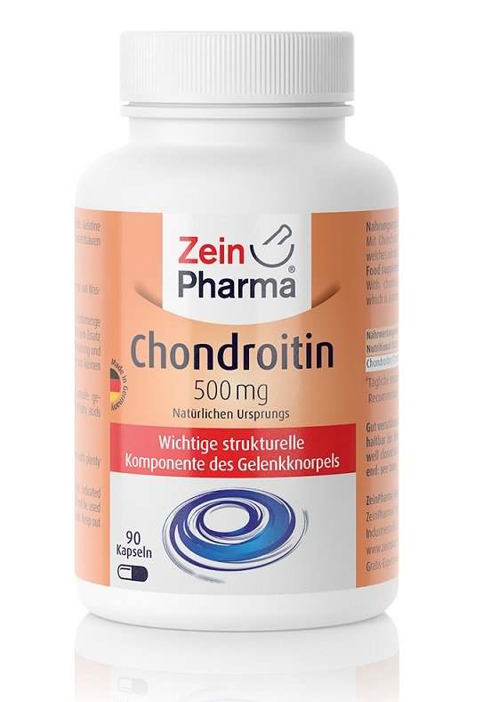 Zein Pharma Chondroitin, 500mg - 90 caps