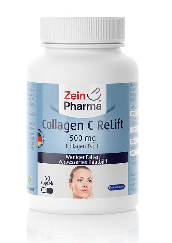 Zein Pharma Collagen C ReLift, 500mg - 60 caps