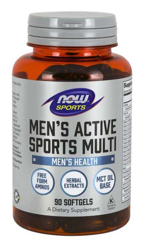 NOW Foods Men's Active Sports Multi - 90 softgels