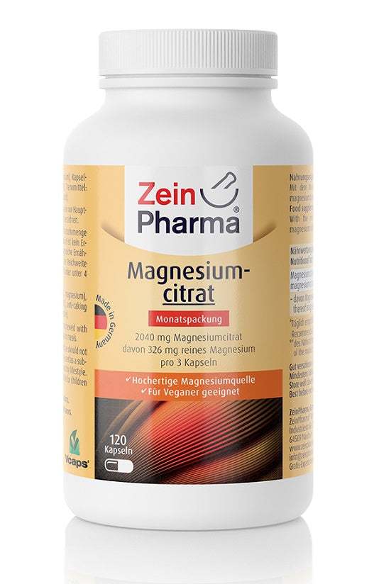 Zein Pharma Magnesium Citrate, 680mg - 120 caps