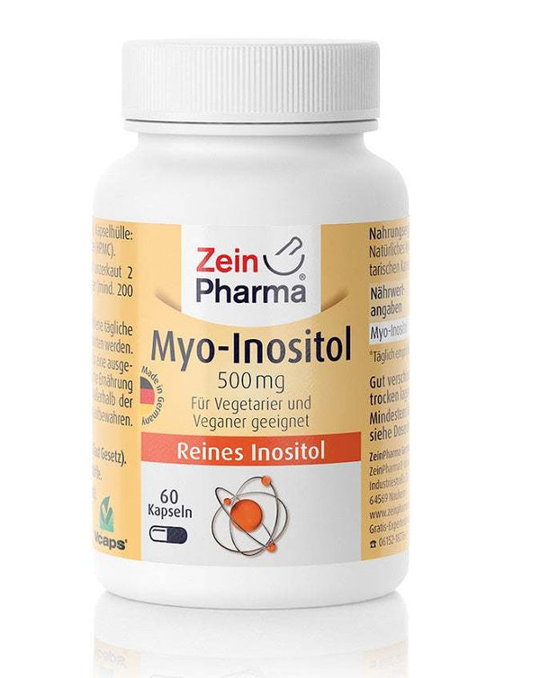 Zein Pharma Myo-Inositol, 500mg - 60 caps