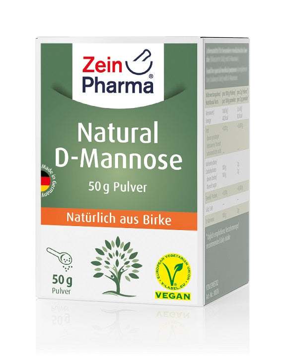 Zein Pharma Natural D-Mannose Powder - 50 grams