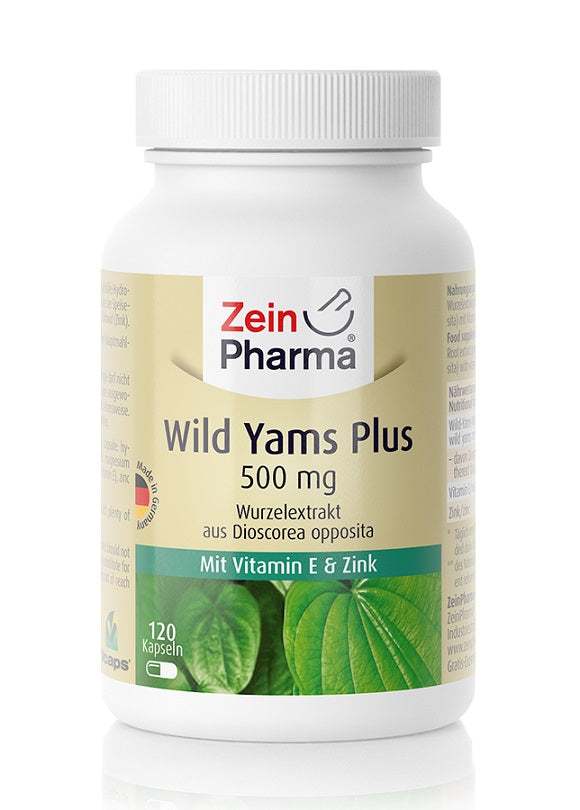 Zein Pharma Wild Yams Plus, 500mg - 120 caps