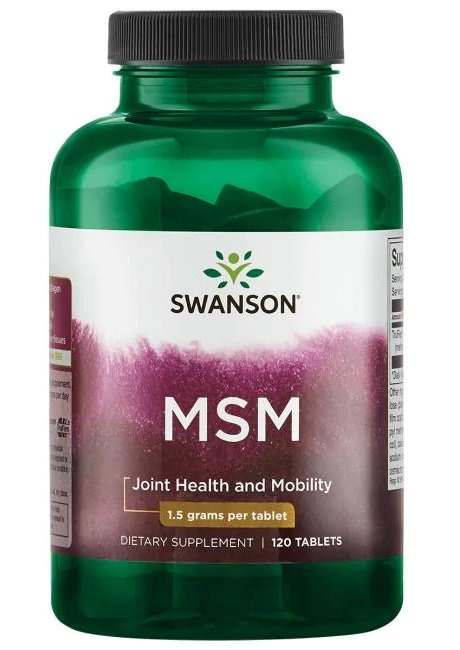 Swanson MSM, 1500mg - 120 tablets