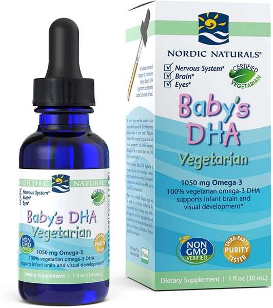 Nordic Naturals Baby's DHA Vegetarian, 1050mg - 30 ml.