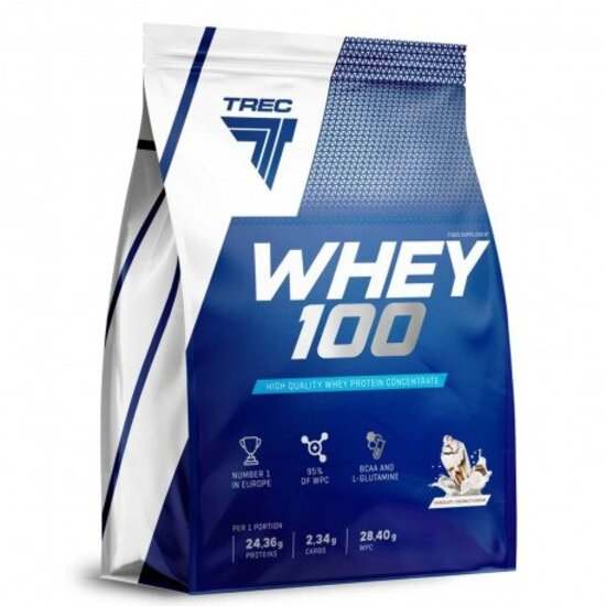 Trec Nutrition Whey 100 (Bag), Chocolate Coconut - 2275 grams