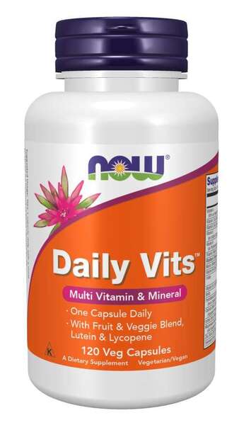 NOW Foods Daily Vits - 120 vcaps