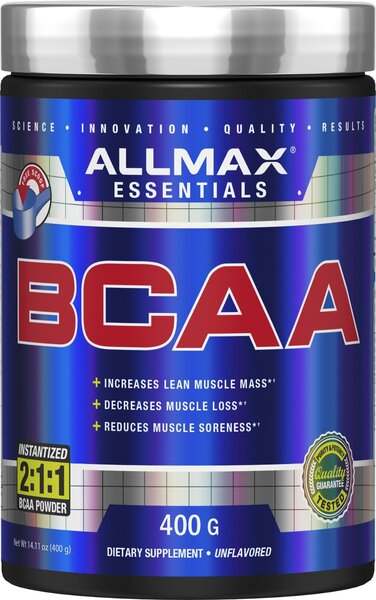 AllMax Nutrition BCAA 2:1:1 - 400 grams