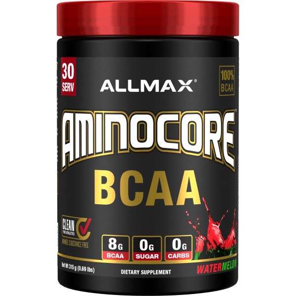 AllMax Nutrition Aminocore BCAA, Watermelon - 315 grams