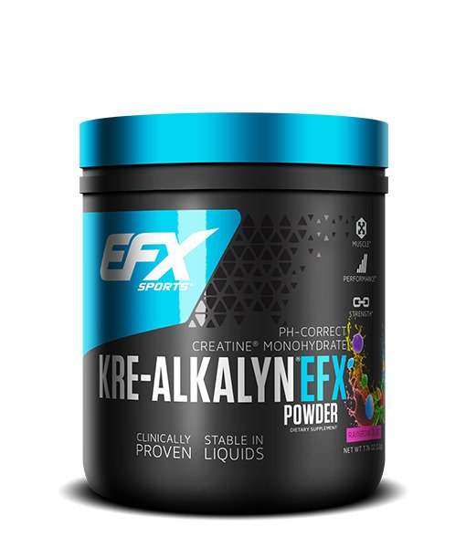 EFX Sports Kre-Alkalyn EFX Powder, Rainbow Blast - 220 grams